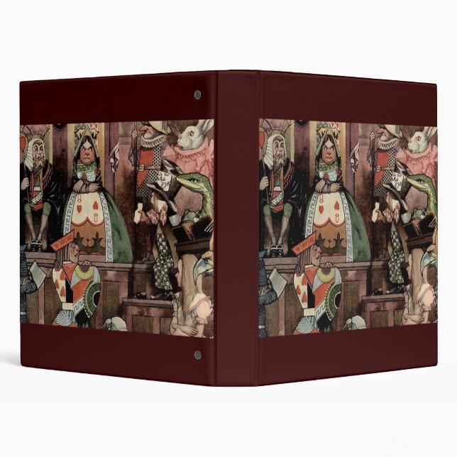 Classeur Alice au pays des merveilles (Arrière-plan)