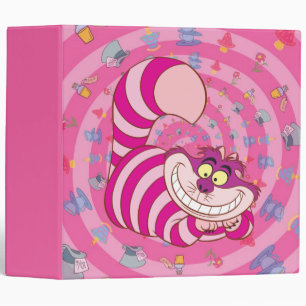 Classeur Alice au pays des merveilles  Cheshire Chat Sourir
