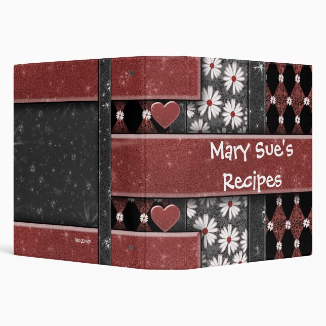 Classeur Alice Au Pays Des Merveilles Parties scintillant J (Arrière-plan)