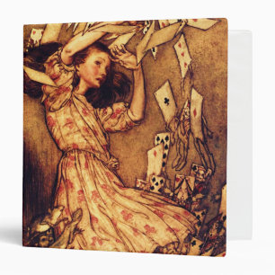 Classeur Alice et le jeu de cartes