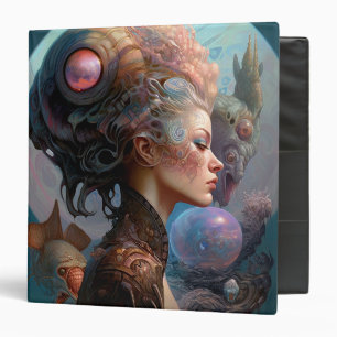 Classeur Alien Femme Surreal Science Fiction Art