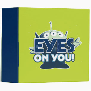 Classeur Alien : Les yeux sur toi !