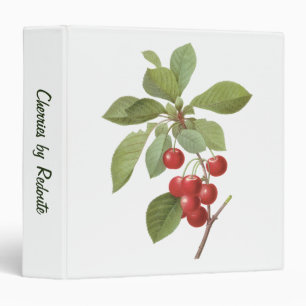 Classeur Aliments Cerise de Fruit Vintage, Cerises par Redo