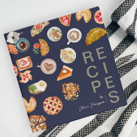 Aliments Illustré bleu foncé Recette