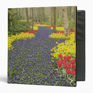 Classeur Allée de muscaris, de jonquilles et