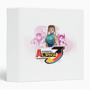 Classeur Alpha 3 Femme Fatale de Street Fighter