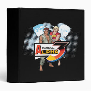 Classeur Alpha 3 Ken et Ryu de Street Fighter