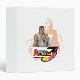 Classeur Alpha 3 Ryu et Akuma de Street Fighter