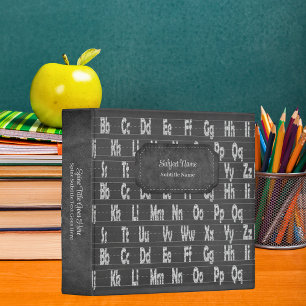 Classeur Alphabet vintage en tableau de bord avec réglage e