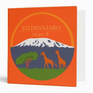 Classeur Altitude du Kilimandjaro