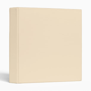 Classeur Amande blanchie (couleur solide)