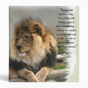 Classeur Amants de faune le lion