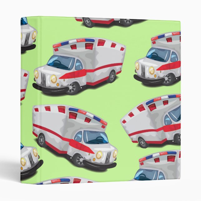 Classeur Ambulance (Devant/Côté)