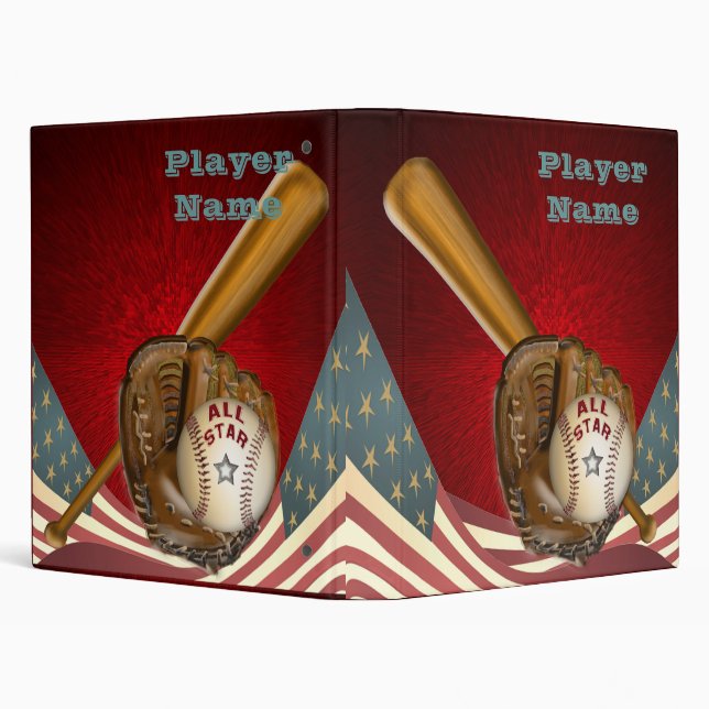 Classeur américain de baseball étoilé (Arrière-plan)