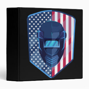 Classeur American Flag Welder Patriotic Welder