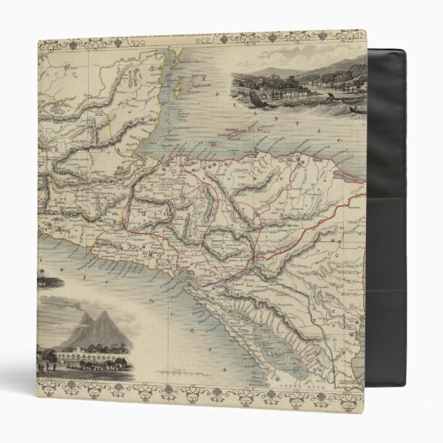 Classeur Amérique centrale 7 (Devant/Intérieur)