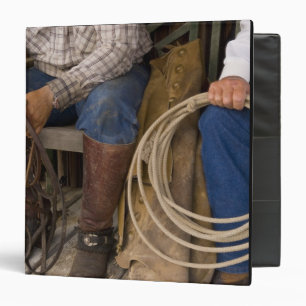 Classeur Amérique du Nord, États-Unis. Cowboys se détendant