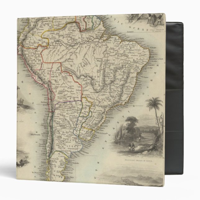 Classeur Amérique du Sud 35 (Devant/Intérieur)