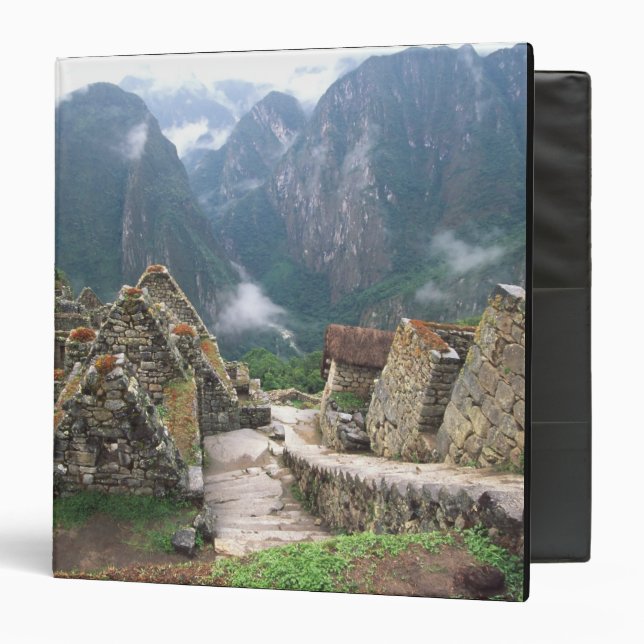 Classeur Amérique du Sud, Pérou, Machu Picchu (Devant/Intérieur)