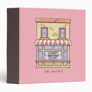 Classeur AMIS™   Central Perk Cartoon Coffee Shop