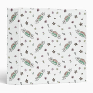 Classeur AMIS™ Central Perk Coffee Motif d'aquarelle