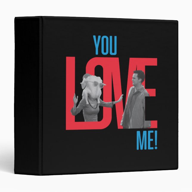 Classeur AMIS™ | Citation You Love Me (Devant/Côté)