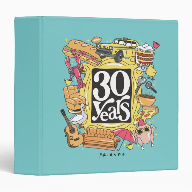 Classeur AMIS™ | Graphique de 30 ans (Devant/Côté)