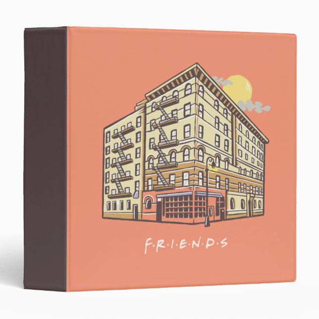 Classeur AMIS™ | Monica's Apartment Building (Devant/Côté)