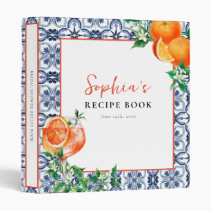 Classeur Amore Spritz Bridal Recipe Book