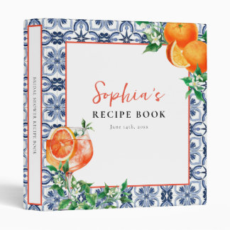 Classeur Amore Spritz Bridal Recipe Book