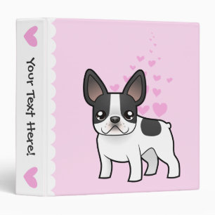 Classeur Amour de Bulldog en France