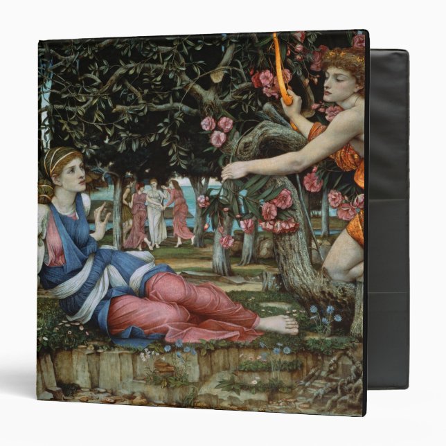 Classeur Amour et le premier (huile sur la toile) (Devant/Intérieur)