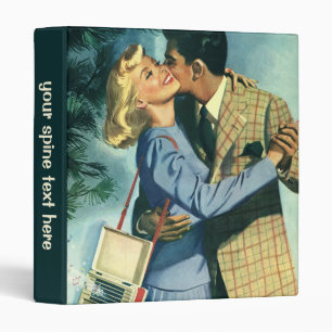Classeur Amour et romance vintage, danse de Noël