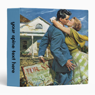 Classeur Amour vintage et romance Nouveaux mariés Acheter P