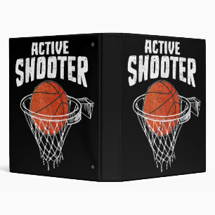 Classeur Amoureux de basket-ball tireur actif Hommes Femmes