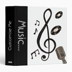 Classeur Amoureux de la musique