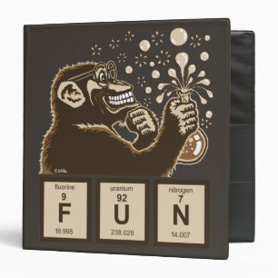 Classeur Amusement découvert par singe de chimie