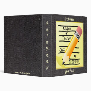 Classeur Amusement ! Professeur de carnet d'école/classeur
