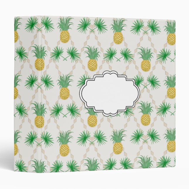 Classeur Ananas (Devant/Côté)