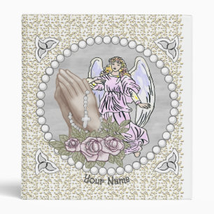 Classeur Ange du Rosaire priant