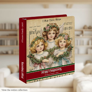 Classeur Ange pour cartes de Noël avec photo perso