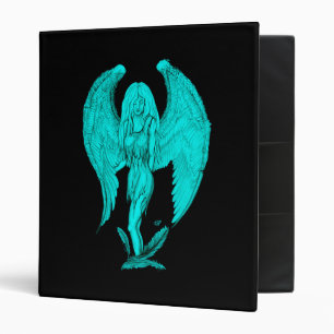 Classeur Angel, Noir et Vert design