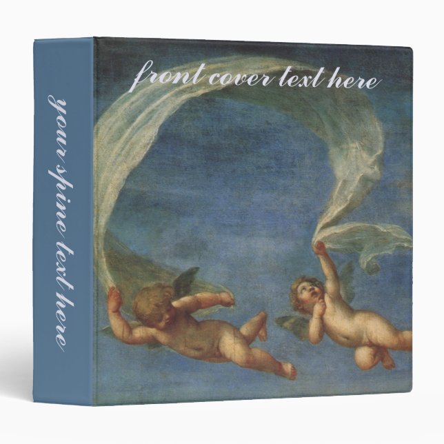 Classeur Angels Détail d'Adonis Dirigé par des Cupidons par (Devant/Côté)