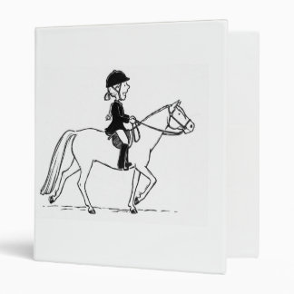 Classeur anglais de cavalier