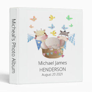 Classeur Animal Baby Boy Photo Album