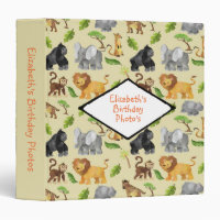 Animal Safari Jungle Motif Anniversaire Photo