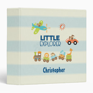 Classeur Animal Toy Train Voiture et avion Little Explorer