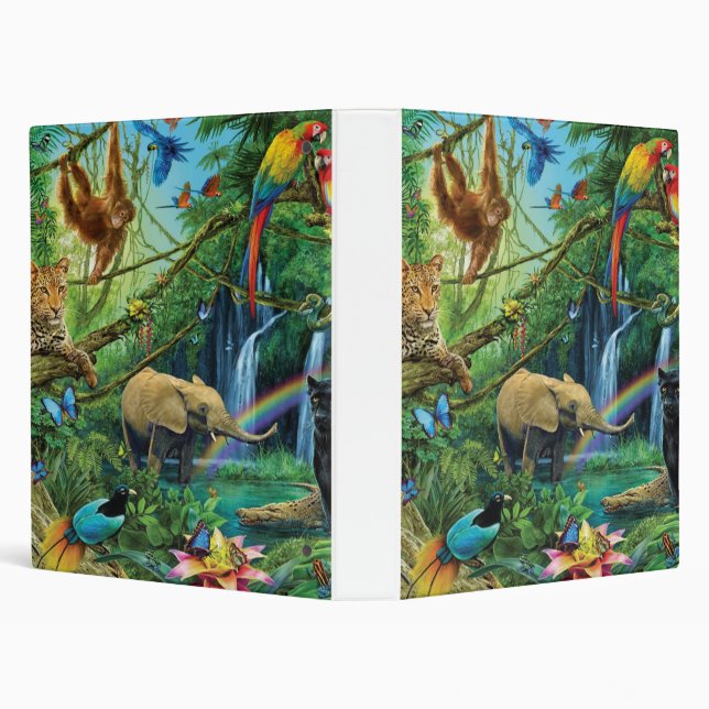 Classeur Animals living together throw pillow (Arrière-plan)