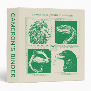 Classeur Animaux de la Maison HOGWARTS™ Grille