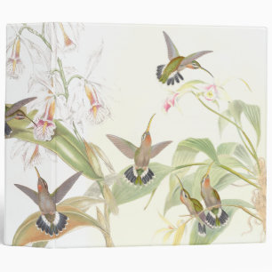 Classeur Animaux floraux de faune de fleurs d'oiseaux de